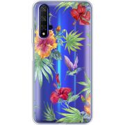 Прозрачный чехол Uprint Honor 20 Tropical