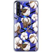 Прозрачный чехол Uprint Honor 20 Cotton flowers