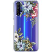 Прозрачный чехол Uprint Honor 20 Floral