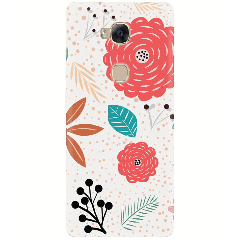 Чехол Uprint Huawei GR5 Line Flowers