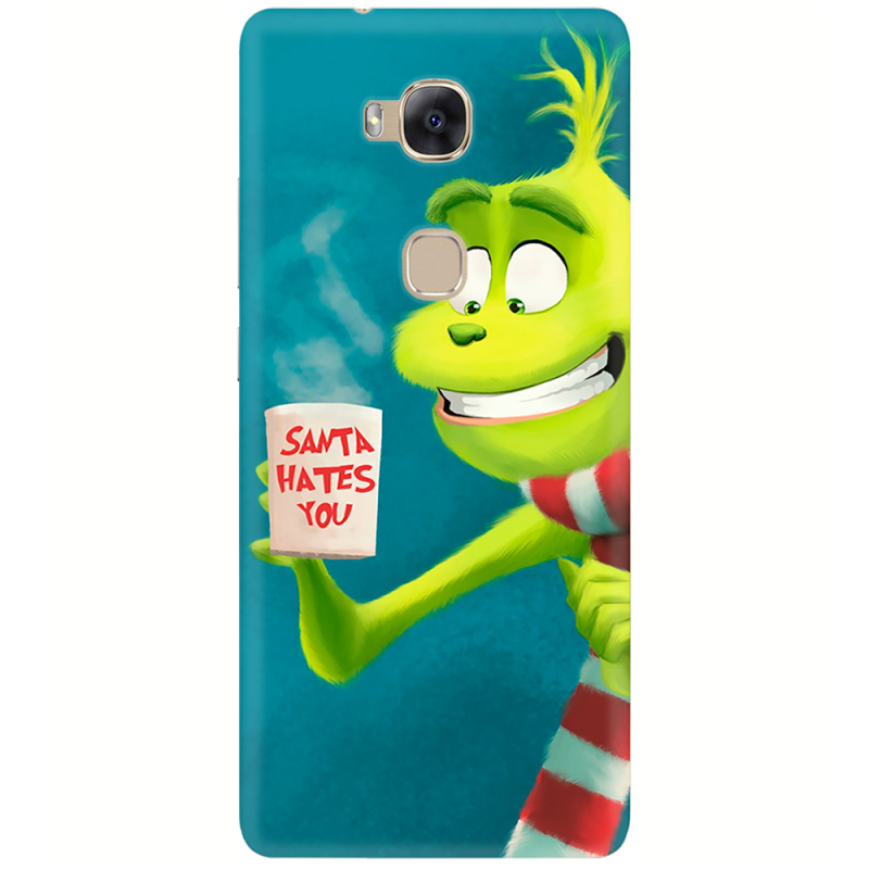 Чехол Uprint Huawei GR5 Santa Hates You