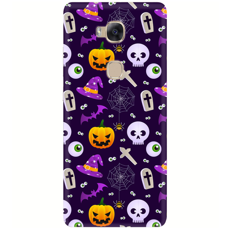 Чехол Uprint Huawei GR5 Halloween Purple Mood