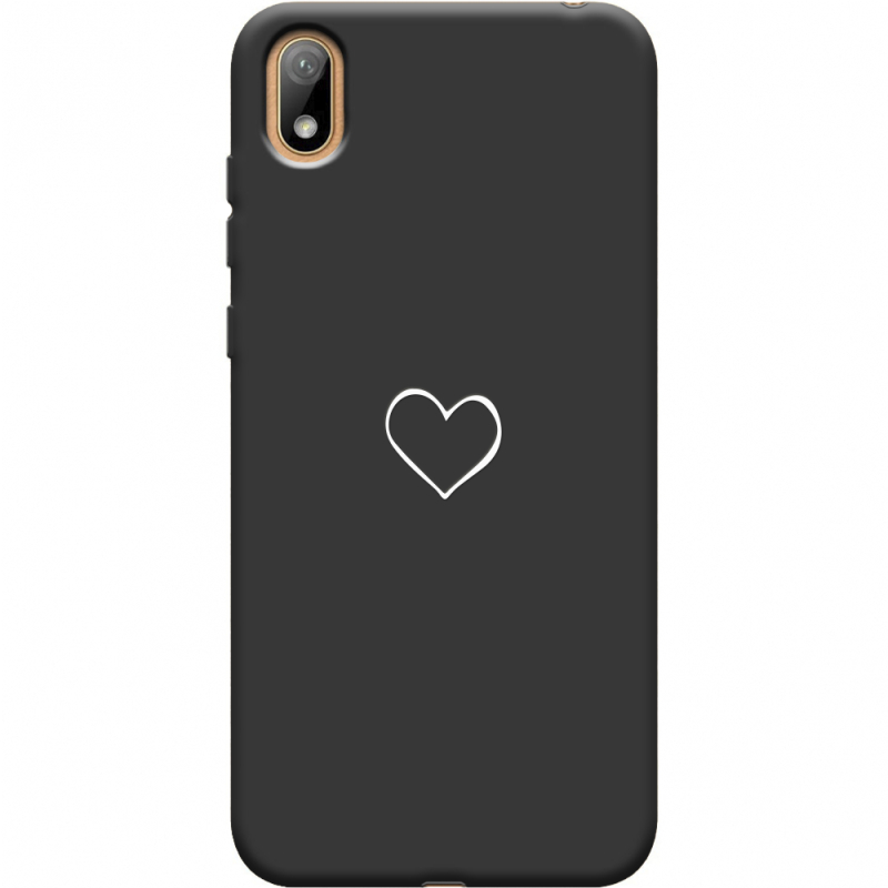 Черный чехол Uprint Huawei Y5 2019 My Heart
