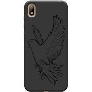 Черный чехол Uprint Huawei Y5 2019 Dove