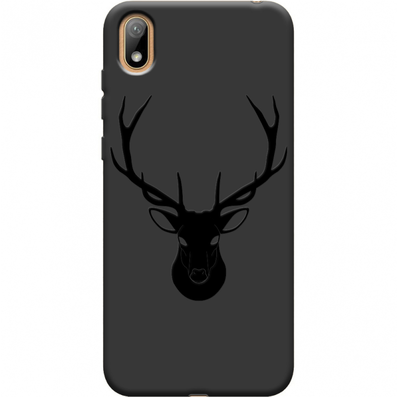 Черный чехол Uprint Huawei Y5 2019 Deer
