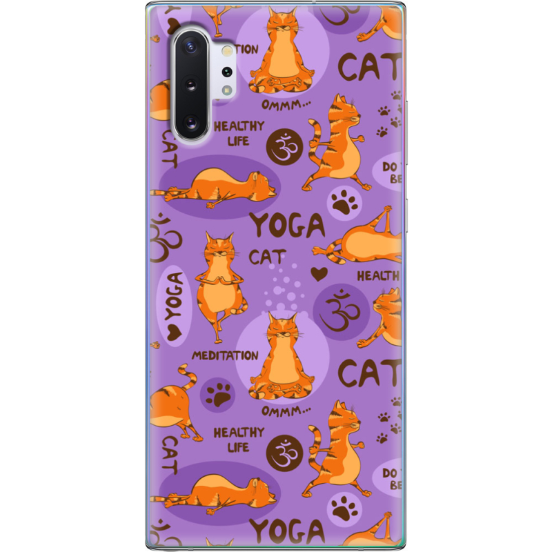 Чехол Uprint Samsung N975 Galaxy Note 10 Plus Yoga Cat