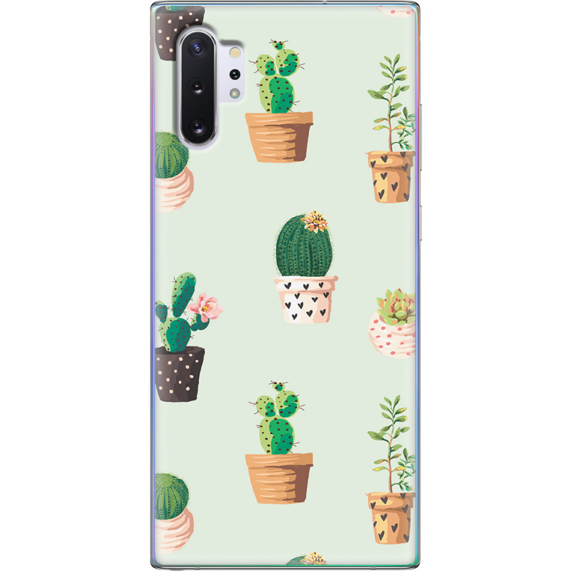 Чехол Uprint Samsung N975 Galaxy Note 10 Plus L-green Cacti