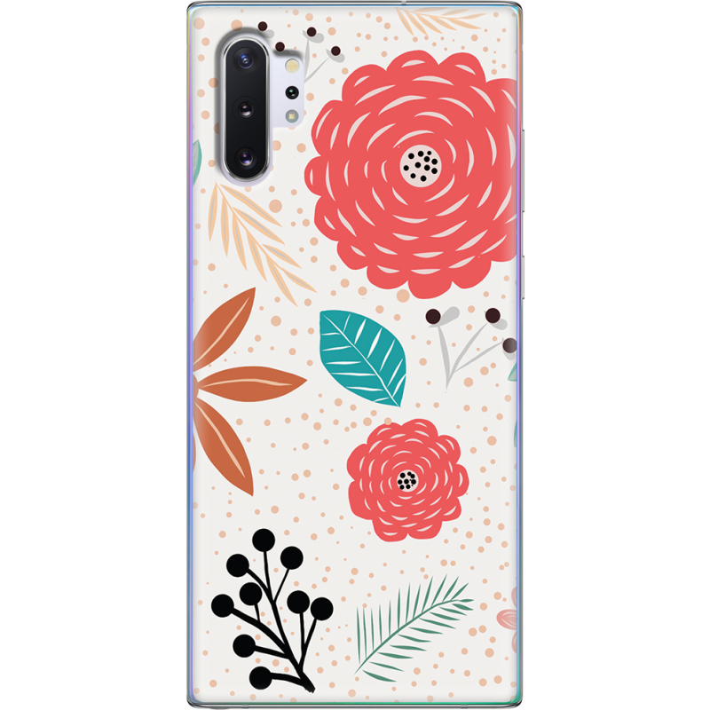 Чехол Uprint Samsung N975 Galaxy Note 10 Plus Line Flowers