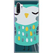 Чехол Uprint Samsung N975 Galaxy Note 10 Plus Green Owl