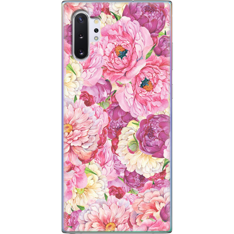 Чехол Uprint Samsung N975 Galaxy Note 10 Plus Pink Peonies