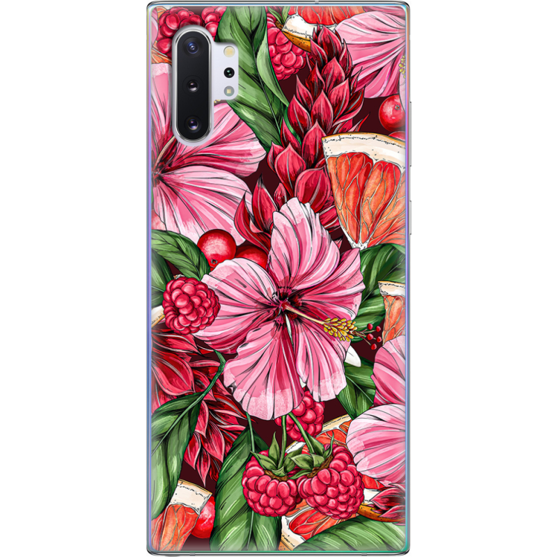 Чехол Uprint Samsung N975 Galaxy Note 10 Plus Tropical Flowers