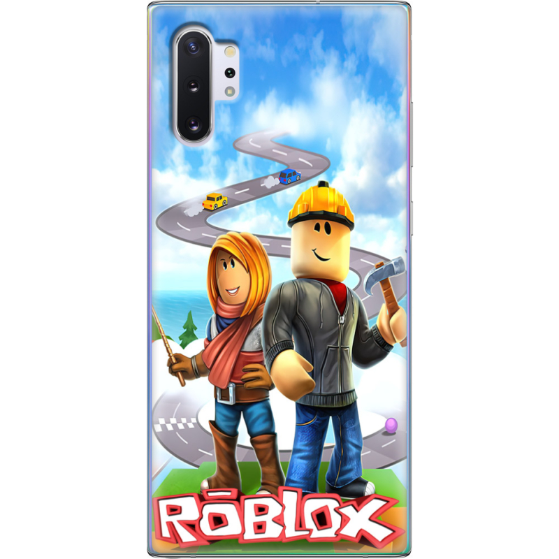 Чехол Uprint Samsung N975 Galaxy Note 10 Plus Roblox Білдерман