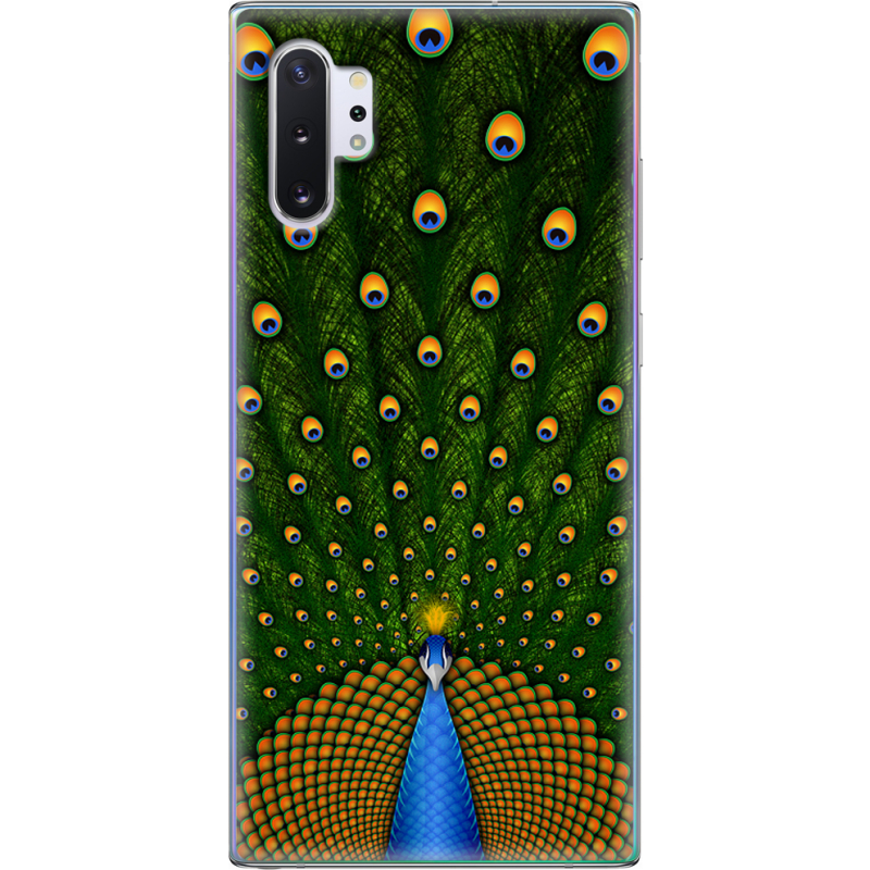 Чехол Uprint Samsung N975 Galaxy Note 10 Plus Peacocks Tail