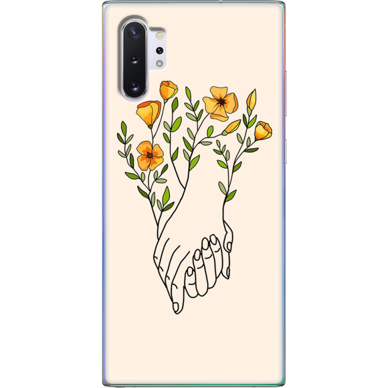 Чехол Uprint Samsung N975 Galaxy Note 10 Plus Flower Hands