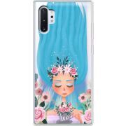 Прозрачный чехол Uprint Samsung N975 Galaxy Note 10 Plus Blue Hair