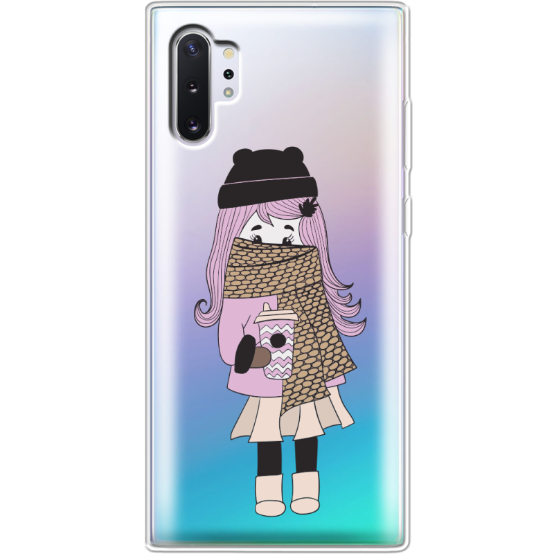 Прозрачный чехол Uprint Samsung N975 Galaxy Note 10 Plus Winter Morning Girl