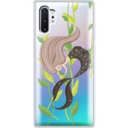 Прозрачный чехол Uprint Samsung N975 Galaxy Note 10 Plus Cute Mermaid