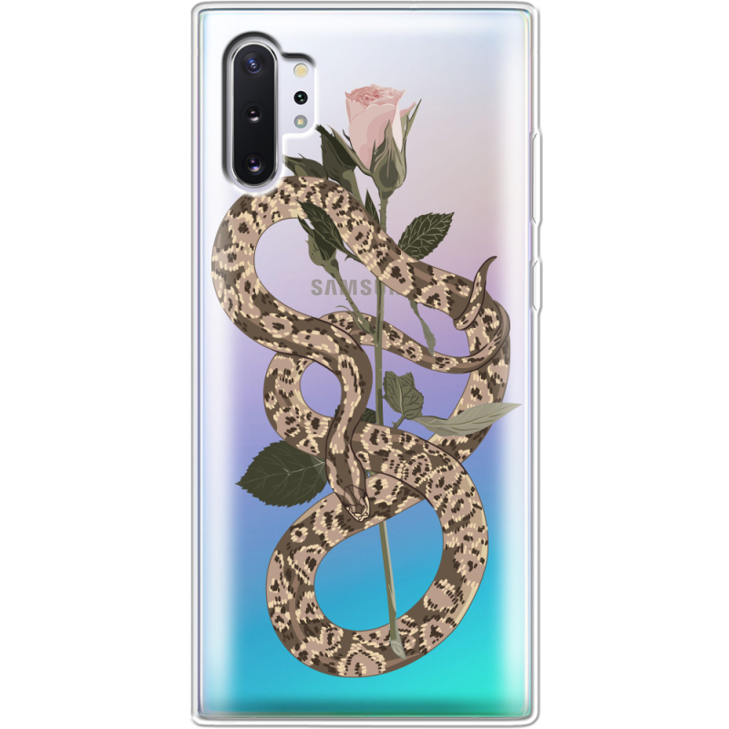 Прозрачный чехол Uprint Samsung N975 Galaxy Note 10 Plus Glamor Snake