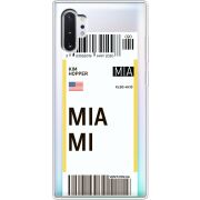 Прозрачный чехол Uprint Samsung N975 Galaxy Note 10 Plus Ticket Miami