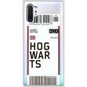 Прозрачный чехол Uprint Samsung N975 Galaxy Note 10 Plus Ticket Hogwarts