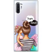 Прозрачный чехол Uprint Samsung N975 Galaxy Note 10 Plus Super Mama and Daughter