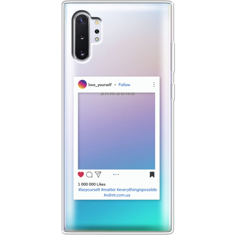 Прозрачный чехол Uprint Samsung N975 Galaxy Note 10 Plus Insta