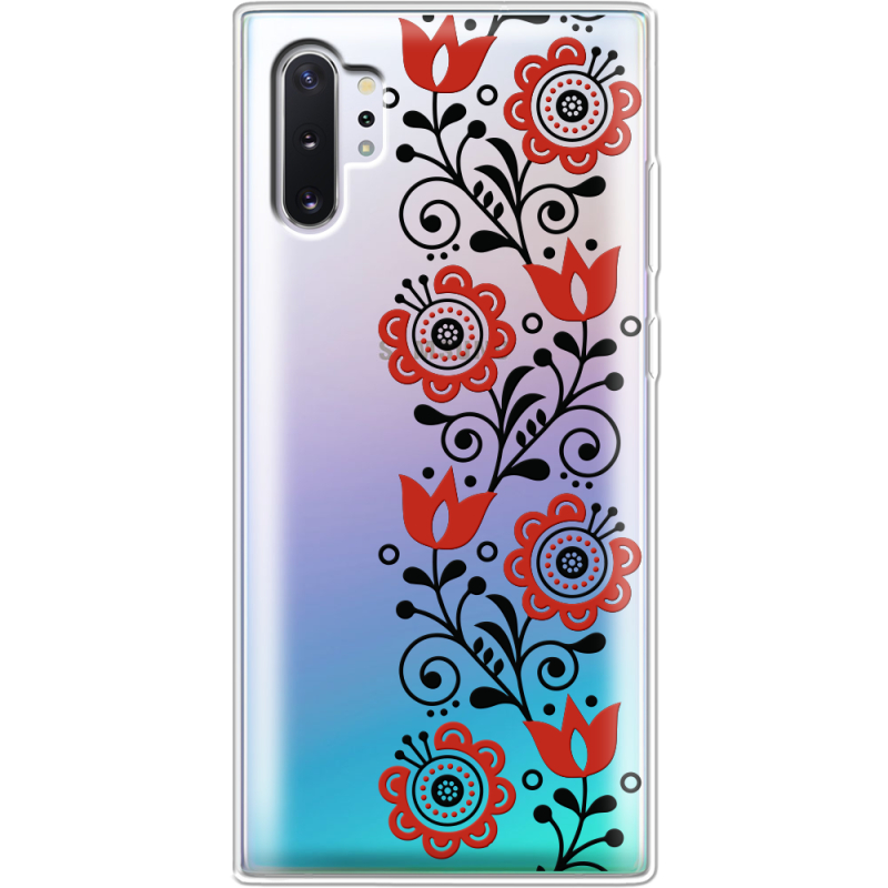 Прозрачный чехол Uprint Samsung N975 Galaxy Note 10 Plus Ethno Ornament