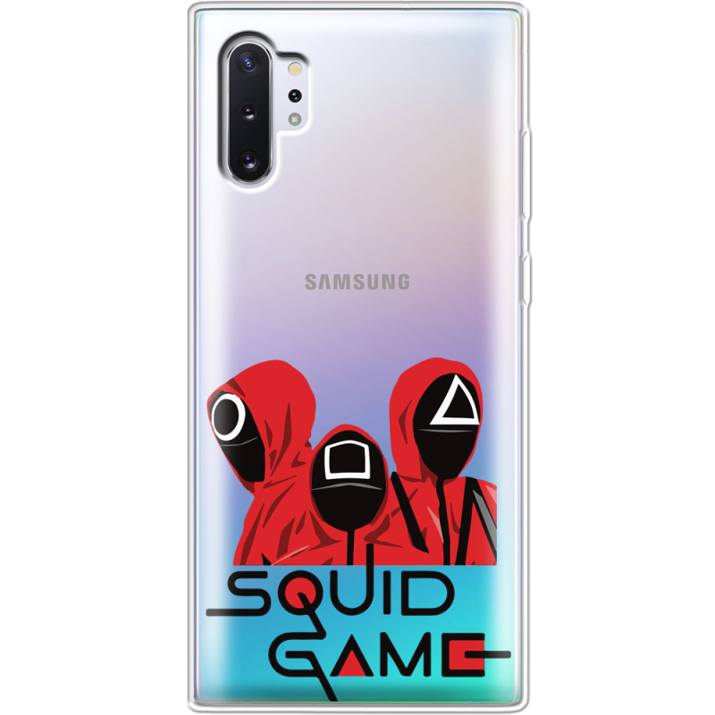 Прозрачный чехол Uprint Samsung N975 Galaxy Note 10 Plus siquid game люди в красном