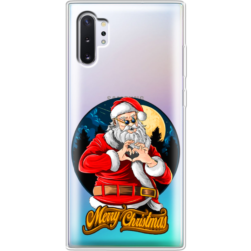 Прозрачный чехол Uprint Samsung N975 Galaxy Note 10 Plus Cool Santa