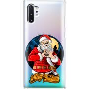Прозрачный чехол Uprint Samsung N975 Galaxy Note 10 Plus Cool Santa