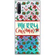 Прозрачный чехол Uprint Samsung N975 Galaxy Note 10 Plus Vintage Christmas Pattern