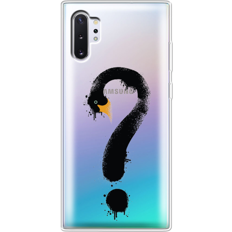 Прозрачный чехол Uprint Samsung N975 Galaxy Note 10 Plus Swan question
