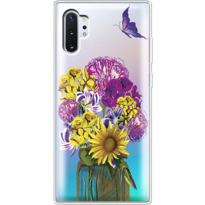 Прозрачный чехол Uprint Samsung N975 Galaxy Note 10 Plus My Bouquet