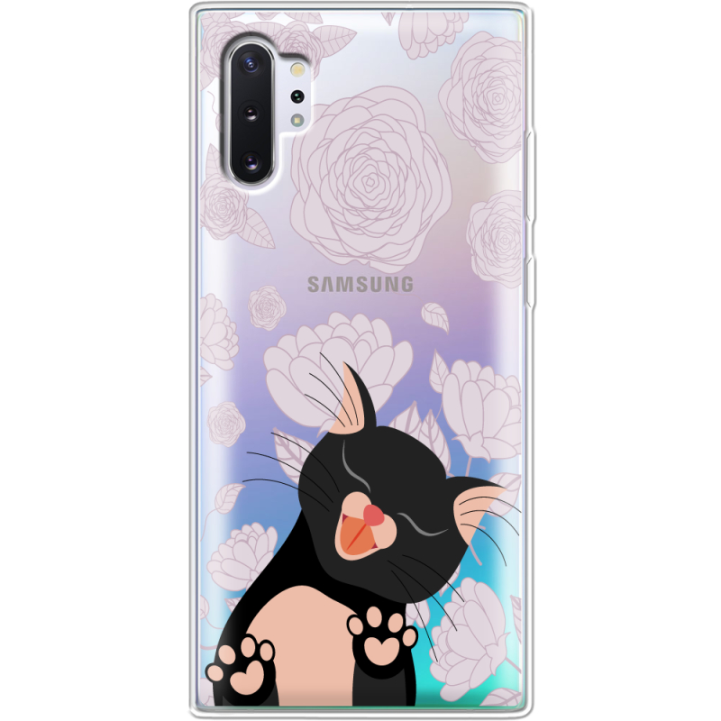 Прозрачный чехол Uprint Samsung N975 Galaxy Note 10 Plus Meow