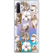 Прозрачный чехол Uprint Samsung N975 Galaxy Note 10 Plus Cotton and Rabbits