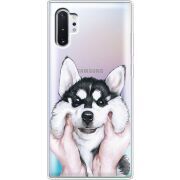 Прозрачный чехол Uprint Samsung N975 Galaxy Note 10 Plus Husky