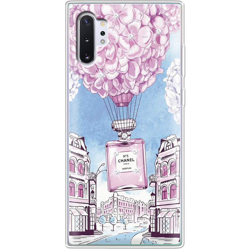 Чехол со стразами Samsung N975 Galaxy Note 10 Plus Perfume bottle