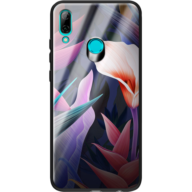 Защитный чехол BoxFace Glossy Panel Huawei P Smart 2019 Calla Flower