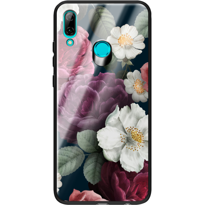 Защитный чехол BoxFace Glossy Panel Huawei P Smart 2019 Peonies