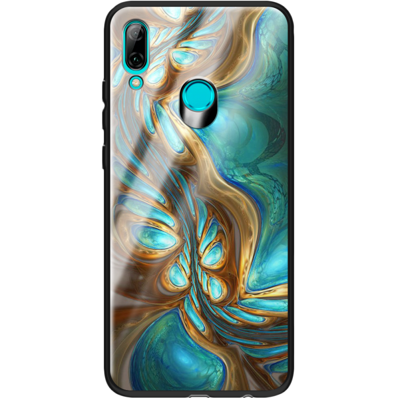 Защитный чехол BoxFace Glossy Panel Huawei P Smart 2019 Blue Abstraction