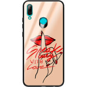 Защитный чехол BoxFace Glossy Panel Huawei P Smart 2019 Speak Only Whith Love