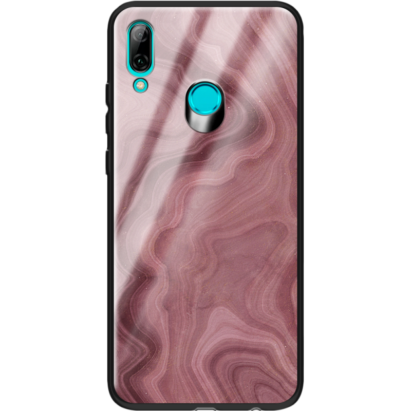 Защитный чехол BoxFace Glossy Panel Huawei P Smart 2019 DarkRed Marble