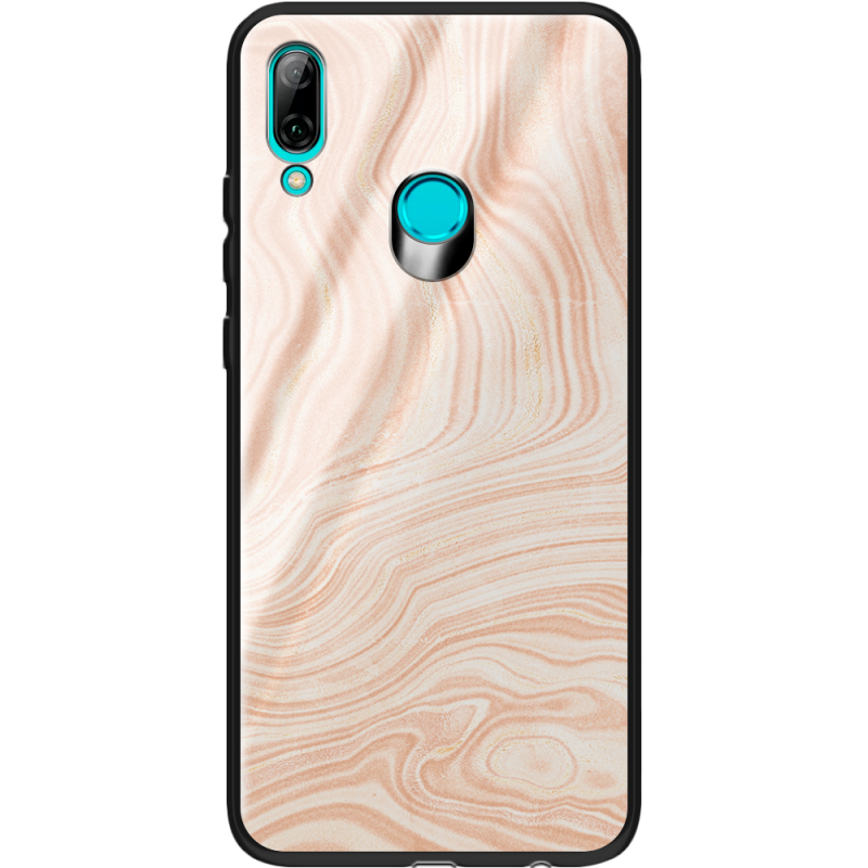 Защитный чехол BoxFace Glossy Panel Huawei P Smart 2019 Delicate Marble