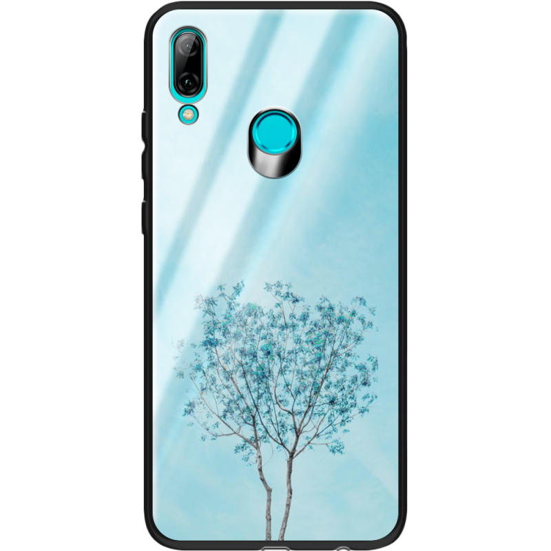 Защитный чехол BoxFace Glossy Panel Huawei P Smart 2019 Blue Tree