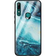 Защитный чехол BoxFace Glossy Panel Huawei P Smart Z Blue Marble