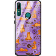 Защитный чехол BoxFace Glossy Panel Huawei P Smart Z Yoga Cat