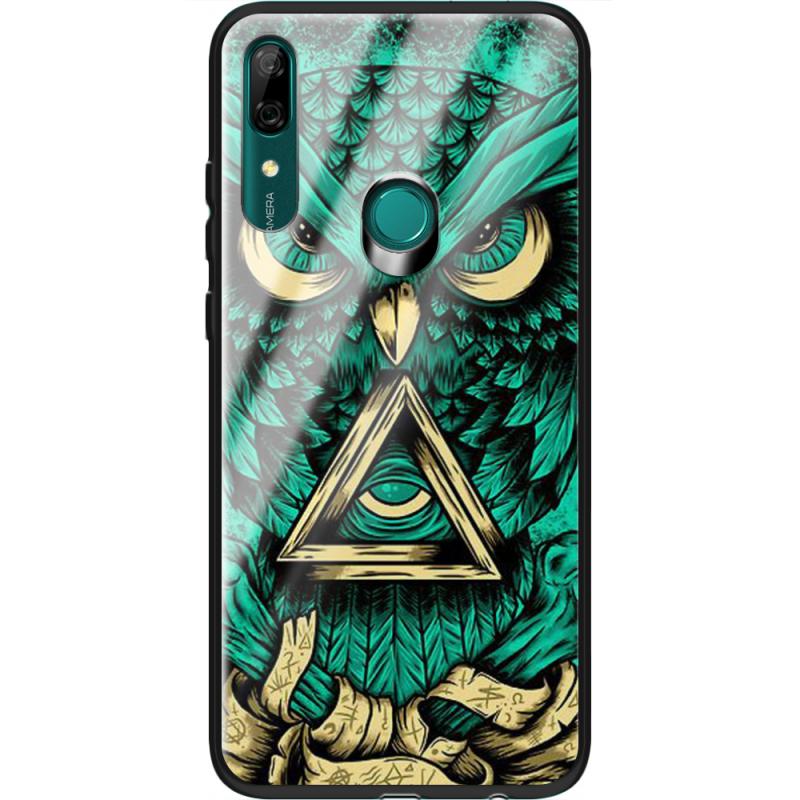 Защитный чехол BoxFace Glossy Panel Huawei P Smart Z Masonic Owl