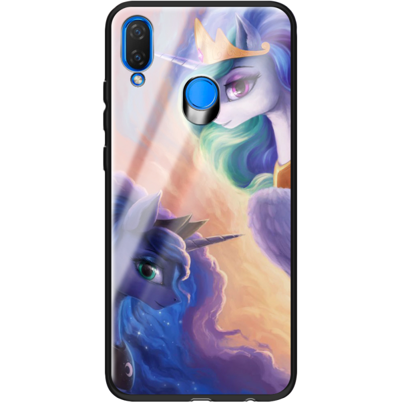 Защитный чехол BoxFace Glossy Panel Huawei P Smart Plus My Little Pony Rarity  Princess Luna