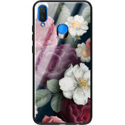 Защитный чехол BoxFace Glossy Panel Huawei P Smart Plus Peonies