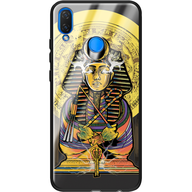 Защитный чехол BoxFace Glossy Panel Huawei P Smart Plus Gold Pharaoh